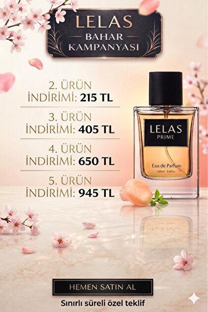 Lelas Prime 394 Greedy Love Kadın Parfüm EDP 55 ML – Çiçeksi