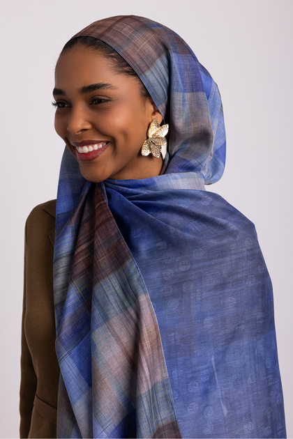 Bursa Collection Trilye Double-Sided Shawl