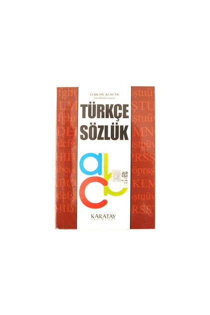 Karatay Yayınları Türkçe Sözlük Karton Kapak