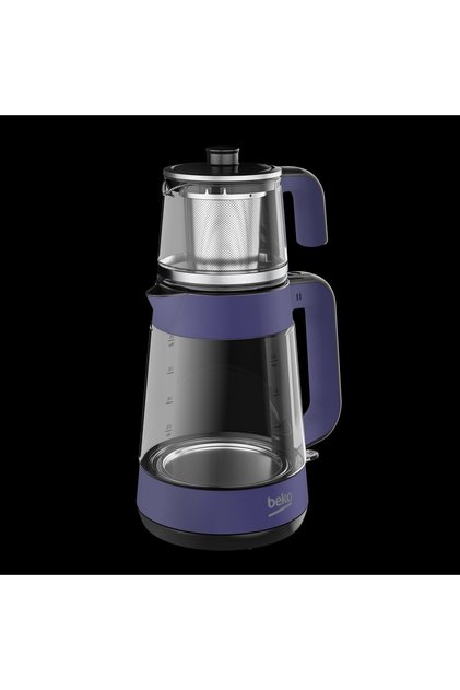 Cm 5964 W Mor 1900 W Cam Demlikli Çay Makinesi