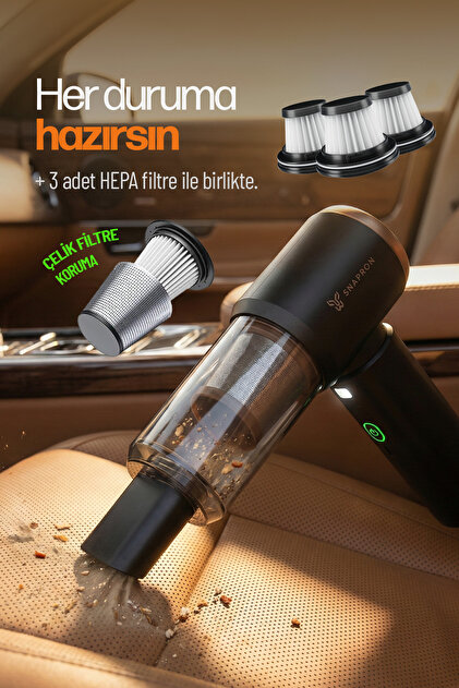 SNAPRON Vacuum Plus SNV-3002 15 IN 1 Profesyonel 12.000PA Emiş