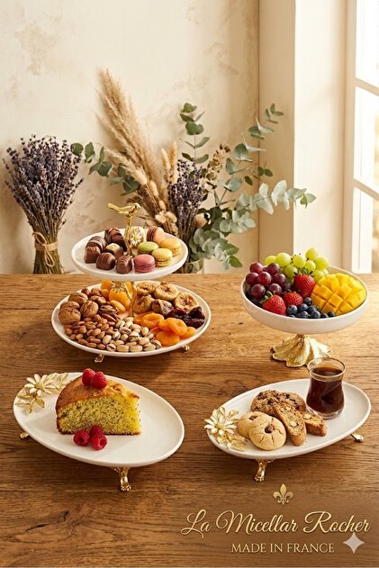 La Micellar Rocher 6 Parça Porselen Sofra Sunum Seti & Yemek