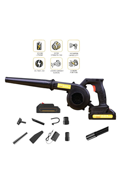 550W Electric Blower for Garden Cleaning, Easy to Suck up Dirt and Debris
