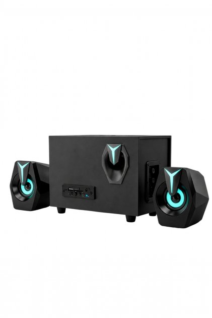 sachi プロジェクター、サラウンドスピーカーセット jetucuzal Bluetooth D37 Hoparlör 2in1 Subwoofer Rgb Işıklı