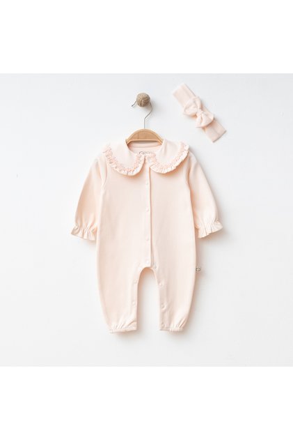 Daisy Collar Lace Baby Girl Jumpsuit