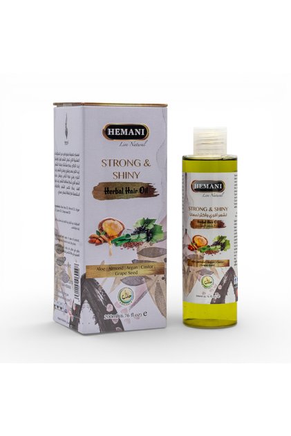 Strong & Shiny Herbal Hair Oil 200ml
