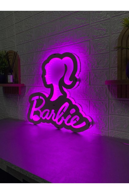 Barbie Işıklı Gece Lambası Hediyelik