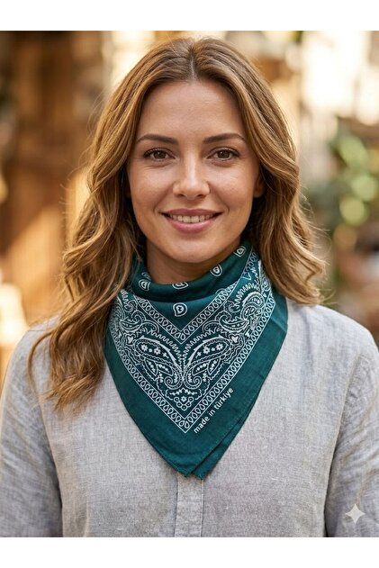 Ethnic Pattern Bandana Scarf