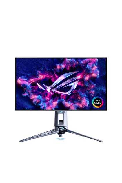 Monitor Gaming ROG Swift OLED PG27AQWP-W, 26.5", 2560 x 1440 pixeli, Argintiu, 2 ani garanție