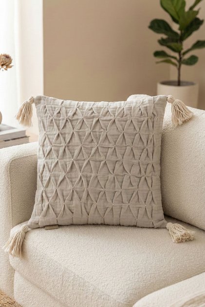 Viola Throw Pillow Cover (40 X 40 cm)
