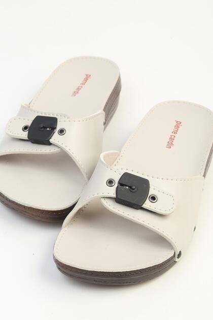 Cream Women's Slippers Pc-7265