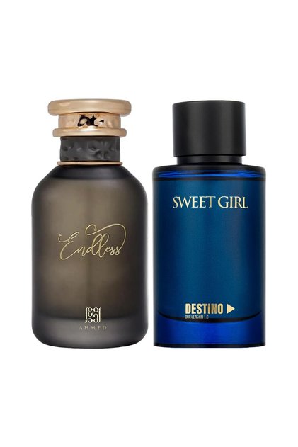 Endless + Destino Our Version Sweet Girl EDP 100ml Perfume Combo Fragrance, 2x100ml