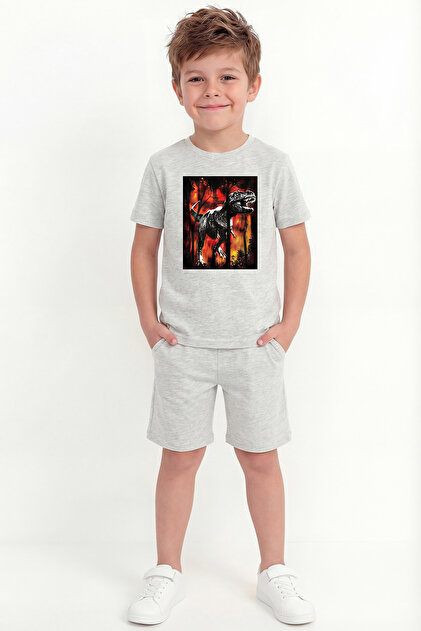 Boy's Printed Double Set B21