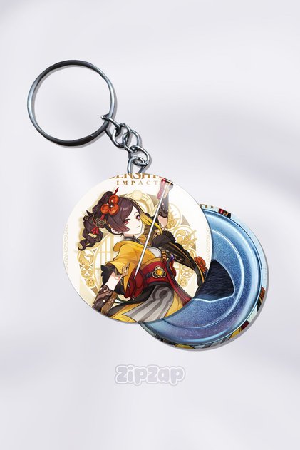 Chiori Genshin Impact Bag Ornament Keychain Charm (1 Pc)