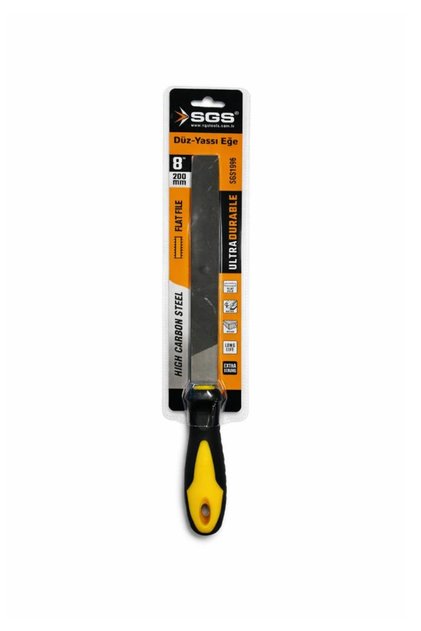 SGS1996 Düz Yassı Eğe 8" 200mm