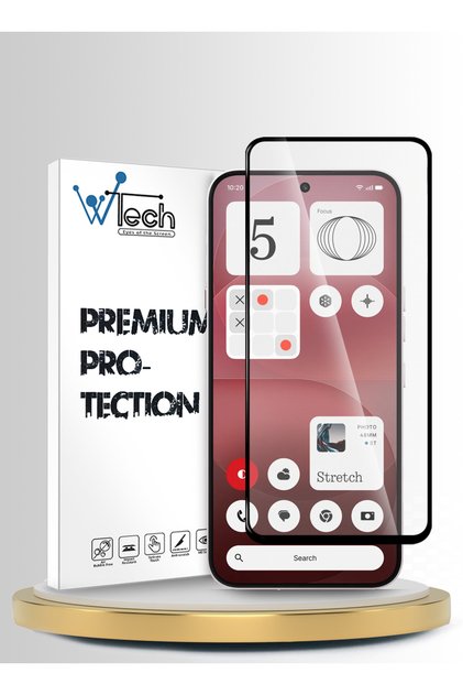 Nothing Phone (4a) Pro 5G 2026 Premium E2E Series Full Glue Full Cover Tempered Glass Clear/Black