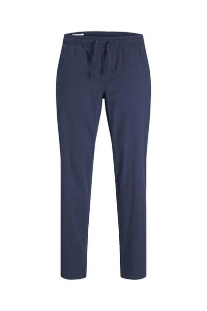 Jack & Jones Erkek Keten Karışımlı Jogger Pantolon - Ace Breeze