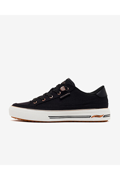 カッチャンとなります Skechers EDEN LX - FEELİNG FİERCE Kadın Siyah Sneakers 185003 BKNT