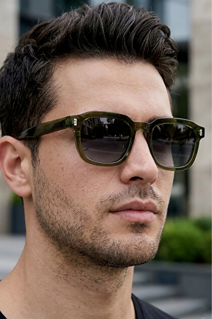 Daniel Klein Handmade Acetate - Polarize - UV400 Korumalı Yeşil