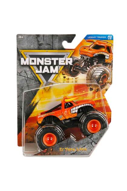 monster jam　El Toro Loco モンスタートラック Monster Jam 1:64 Die Cast Kamyon - El Toro Loco - Fiyatı, Yorumları
