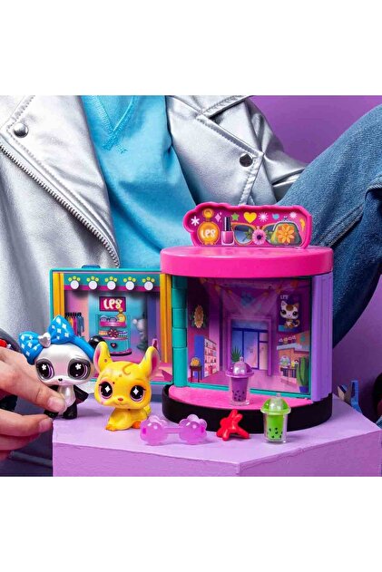 Littlest Pet Shop 4in1 Minişler Spin & Style Butik Oyun Seti S4