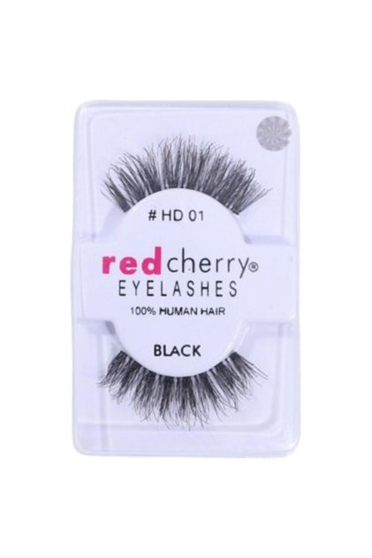 Zene Eyelashes No.Hd01 Red Cherry - Single Piece