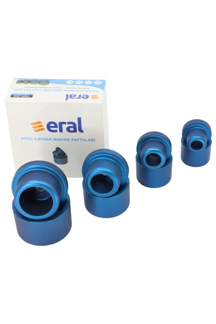 PPRC Kaynak Pafta Seti 20-25-32-40 mm (4’lü Set) Ekonomi Seri Mavi Teflonlu
