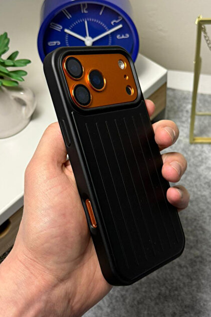 WANNA PROTECT İphone 17 Pro Max Uyumlu Rimowa Çizgili Premium