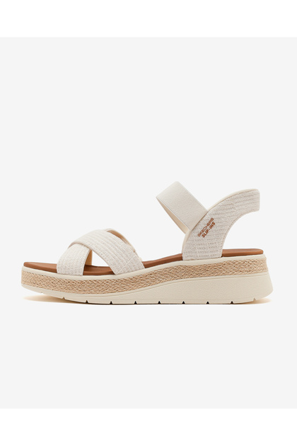 BOBS SUN RAY Kadın Beyaz Sandalet 114417 WHT