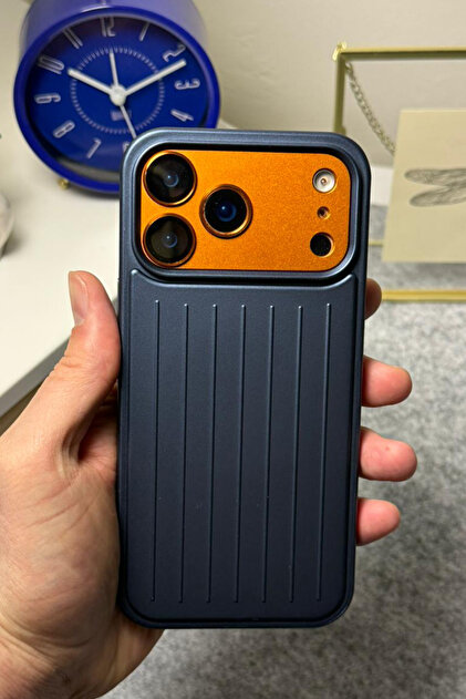 WANNA PROTECT İphone 17 Pro Max Uyumlu Rimowa Çizgili Premium