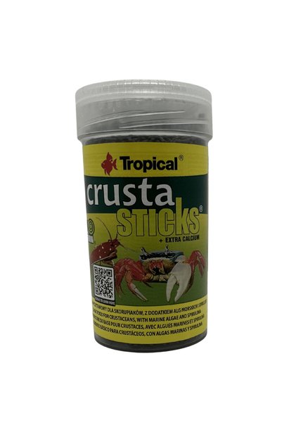 Tropical Crusta Sticks Karides ve Yengeç Yemi Kalsiyum Destekli 70 Gr 100 Ml