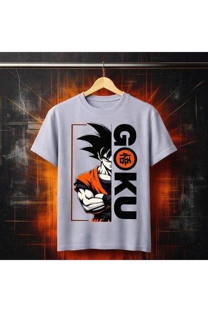 GOKU Printed T-Shirt, PREMIUM Quality Unisex Child / Adult (with Surprise Gift)