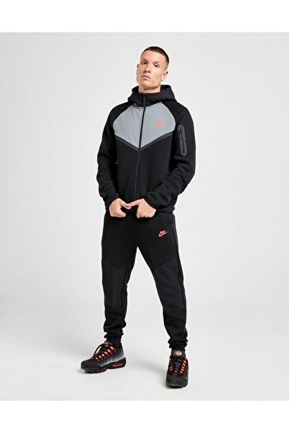 Nike Tech Fleece Mix Wr Hoodie Erkek Ceket-SPORTXSTORE - Fiyatı