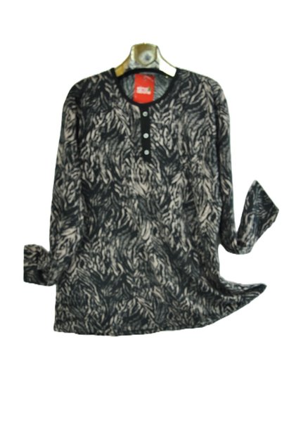 Plus Size Mother Combed Cotton Blouse