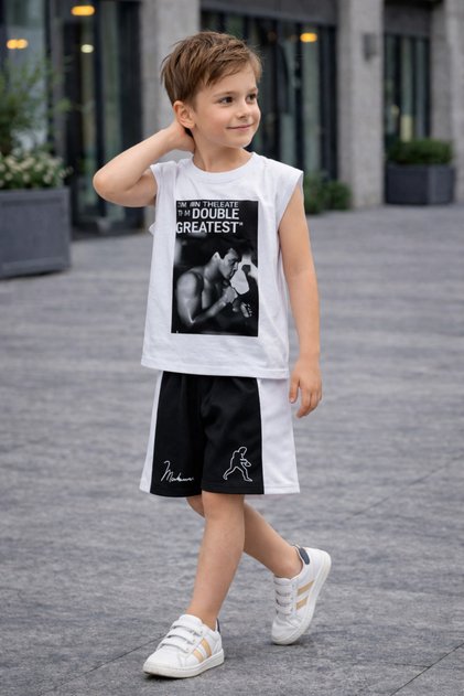 Boys' Sports Shorts Set - Ages 2/10 - 31713