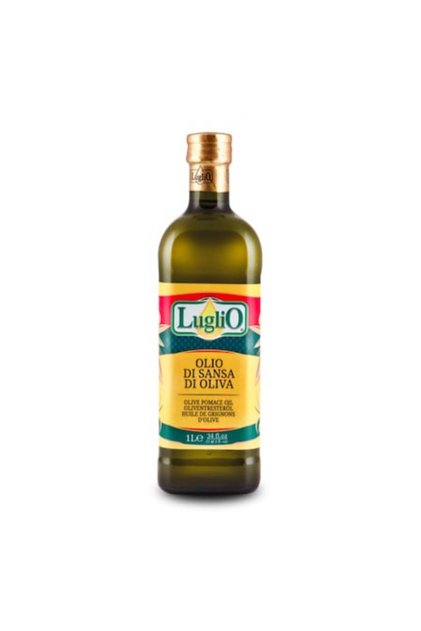 Ulei de măsline Luglio din turte, sticlă, 1l