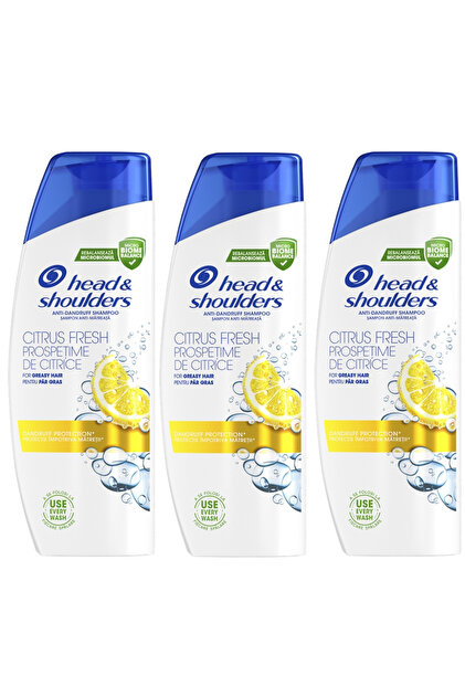 Set 3 x Sampon Citrus, 330 ml