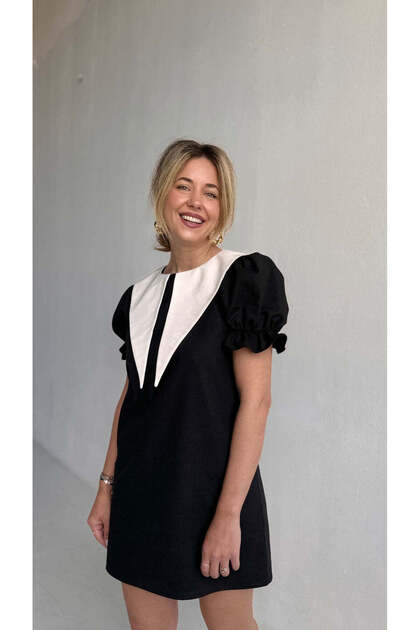 Rochie de călugăr din in