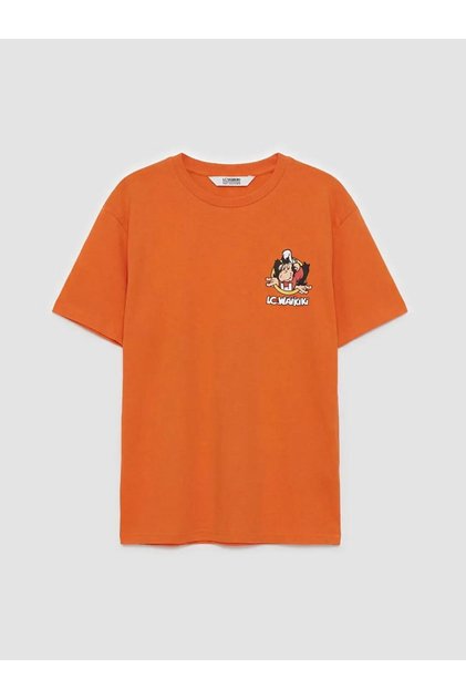 Nostalgic Monkey Printed Unisex Children's T-Shirt (S6)