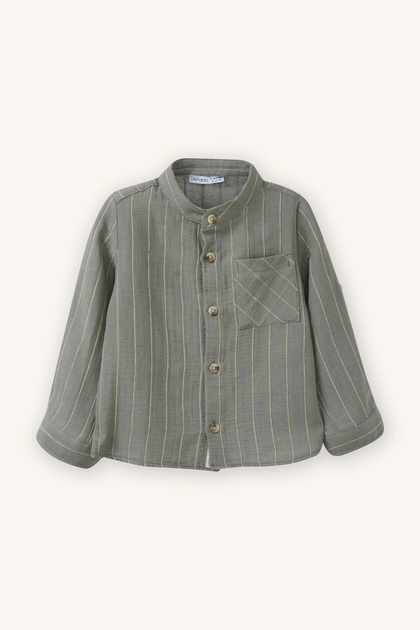Muslin Long Sleeve Shirt Baby Boy G7631A526Sp