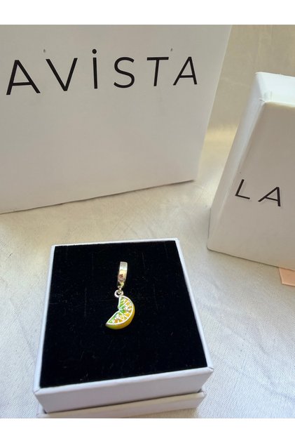 Limon Gümüş Charm’ı