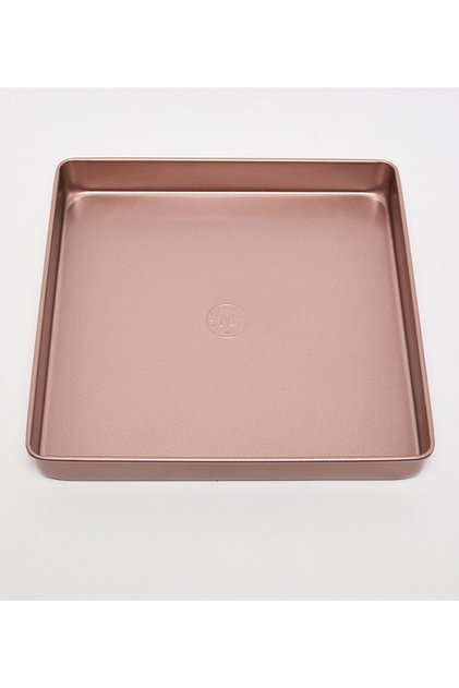 Carbon Steel 28x28x28cm Rose Gold Baking Sheets & Trays