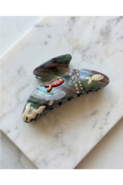 Luvia Fish Bone Buckle