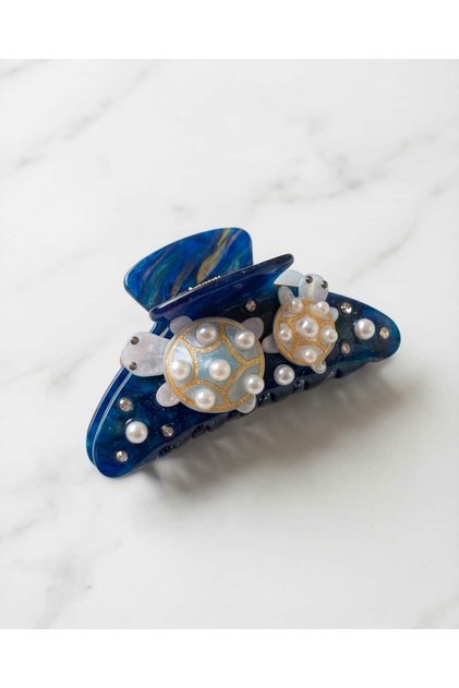 Caret Pearl Turtle Acrylic Latch Buckle