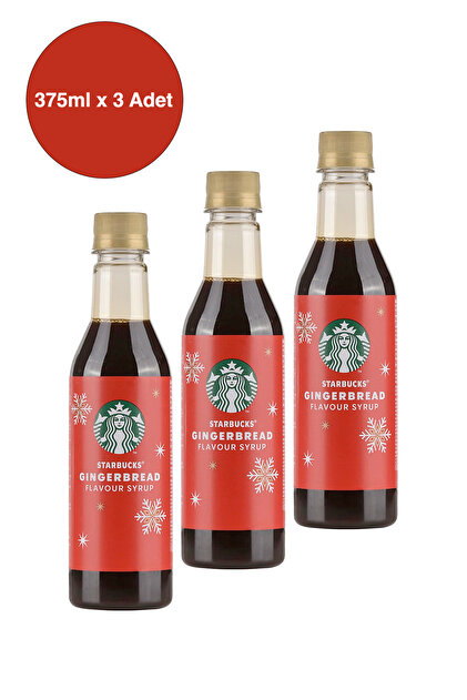 Starbucks Zencefilli Kurabiye (Gingerbread) Aromalı Şurup Kahve