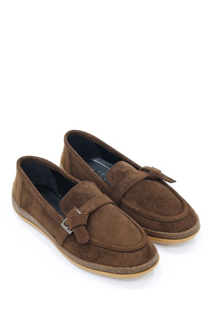İnt 8000 Thick Sole Nubuck Casual Loafer