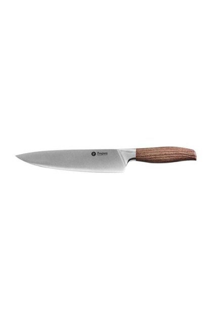Rustic Chef Knife Silver/Brown 8inch