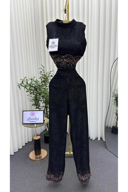 Embroidered Fancy Top and Bottom Set