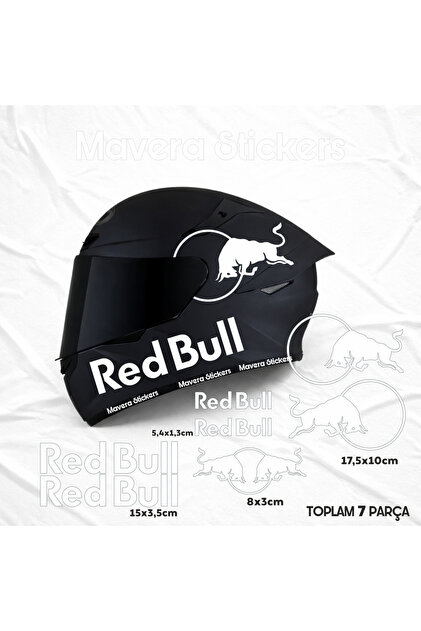 Kask İçin Boğa Sponsor Seti 7 Parça