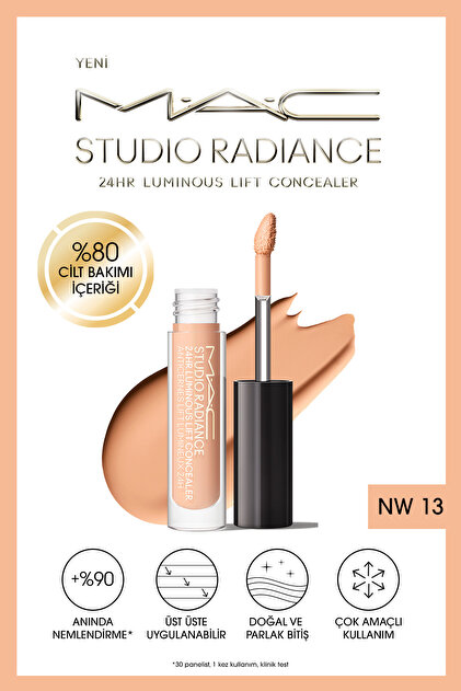 Studio Radiance 24hr Luminous Lift Concealer Mini M·A·C - Cilt Bakım İçerikli Serum Kapatıcı 1.8 ml